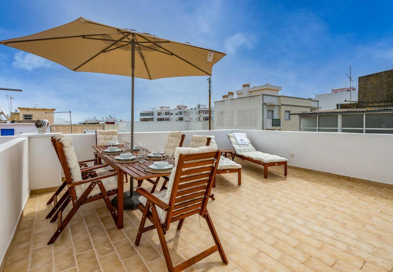 Tia Anica House I - Apartment With Terrace In Central Fuseta Beach Village Экстерьер фото