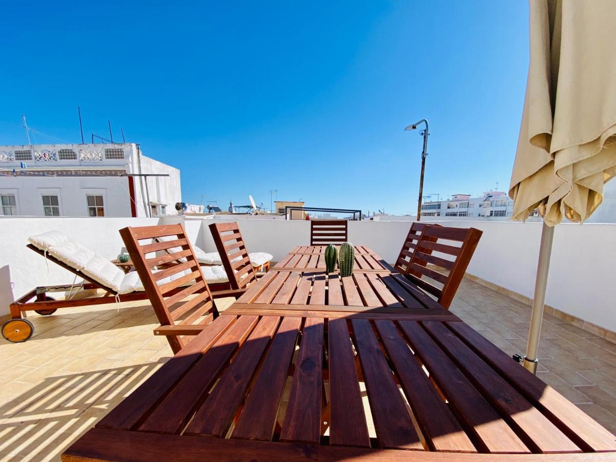Tia Anica House I - Apartment With Terrace In Central Fuseta Beach Village Экстерьер фото
